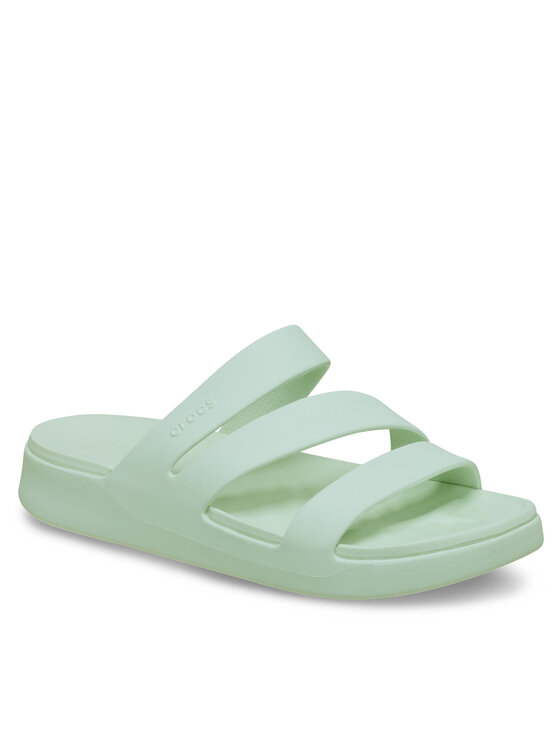 Crocs Crocs Шльопанці Getaway Strappy 209587 Зелений
