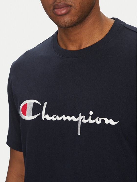 Champion Champion Tricou 221621 Bleumarin Standard Fit