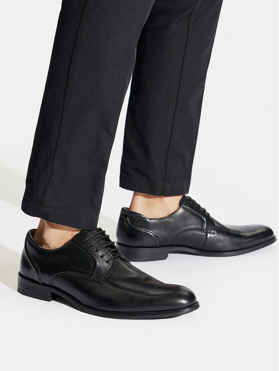Clarks Clarks Poltopánky Craftarlo Lace 26171449 Čierna