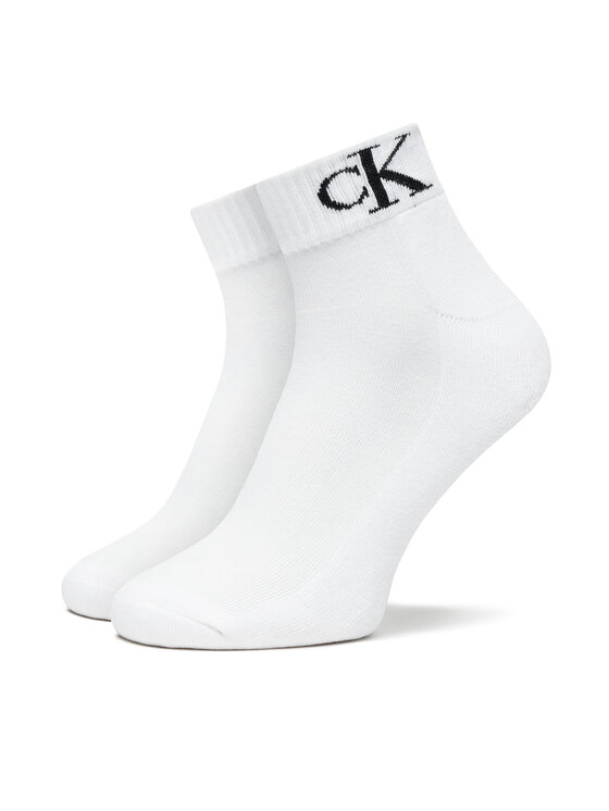 Calvin Klein Jeans Calvin Klein Jeans Комплект 2 чифта къси чорапи мъжки 701228805 Бял