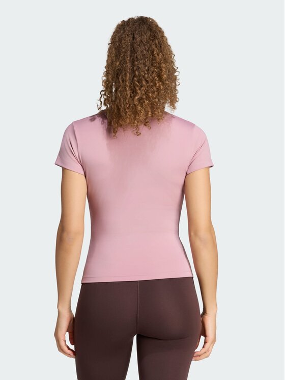 adidas adidas Koszulka techniczna 167807 Fioletowy Slim Fit
