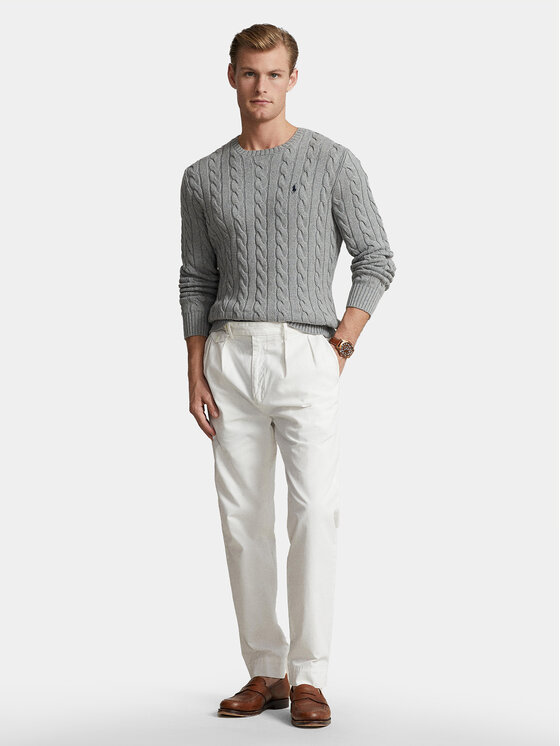 Polo Ralph Lauren Polo Ralph Lauren Džemper 710775885013 Siva Regular Fit