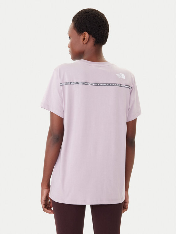 The North Face The North Face T-Shirt Zumu NF0A87DJ Fialová Regular Fit