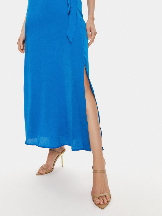 Vila Vila Rochie de seară Jessi 14096307 Albastru Regular Fit