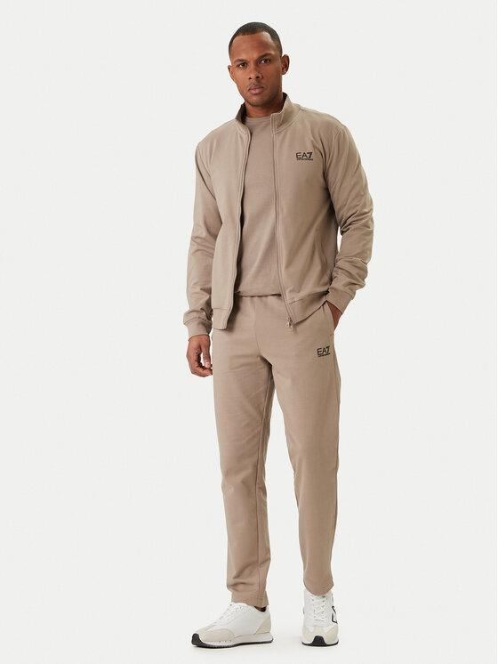 EA7 Emporio Armani EA7 Emporio Armani Sportinis kostiumas 8NPV61 PJVRZ U6167 Smėlio Regular Fit