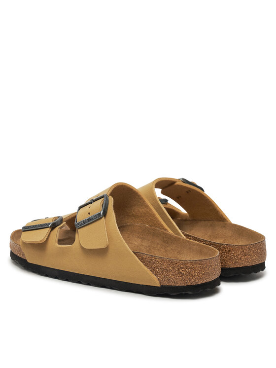 Birkenstock Birkenstock Pantoletten Arizona Birko-Flor 1029151 Beige