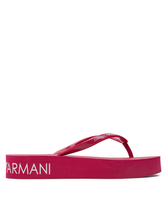 Emporio Armani Šľapky XVQS07 XN118 00238 Ružová