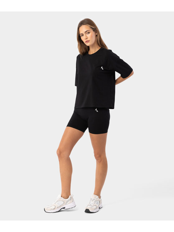 Carpatree Carpatree T-Shirt T-shirt Stitch Czarny Fitted Fit