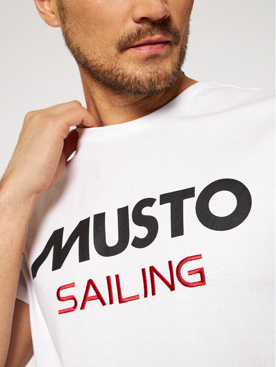 Musto Musto Majica 82020 Bela Regular Fit