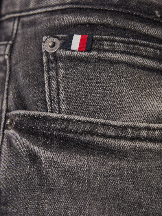 Tommy Hilfiger Tommy Hilfiger Džínsy Bleecker MW0MW42315 Sivá Slim Fit