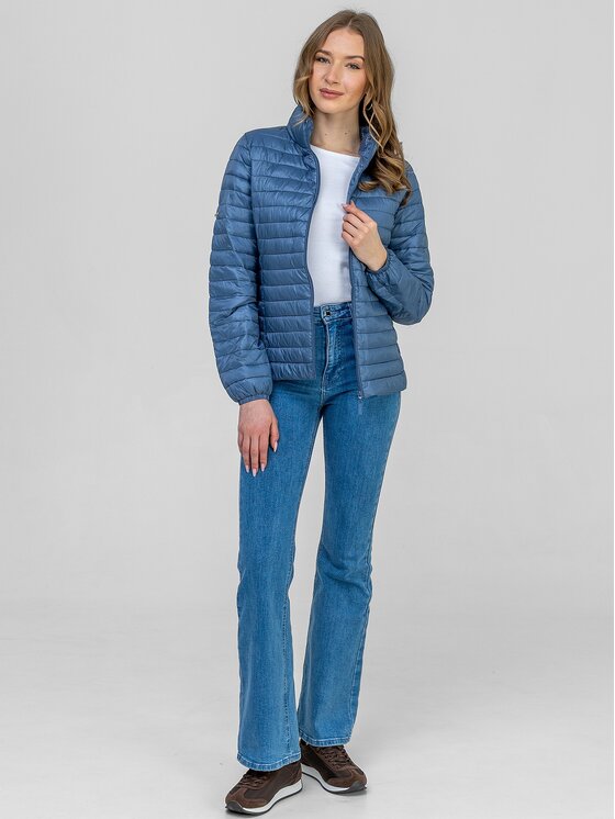 Perso Perso Prechodná bunda BLE260049F Modrá Regular Fit
