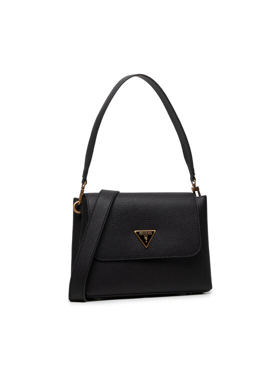 Guess Guess Handtasche Downtown Chic Flap Shldr Bag HWVB83 85190 Schwarz