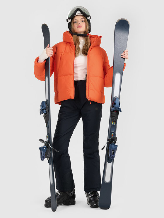 4F 4F Kurtka narciarska SKIWEAR Czerwony Regular Fit
