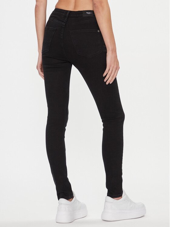 Pepe Jeans Pepe Jeans Jeansy PL204584XG6 Czarny Skinny Fit