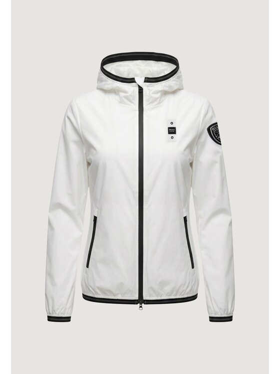 Blauer Blauer Μπουφάν πουπουλένιο NAY Λευκό Casual Fit