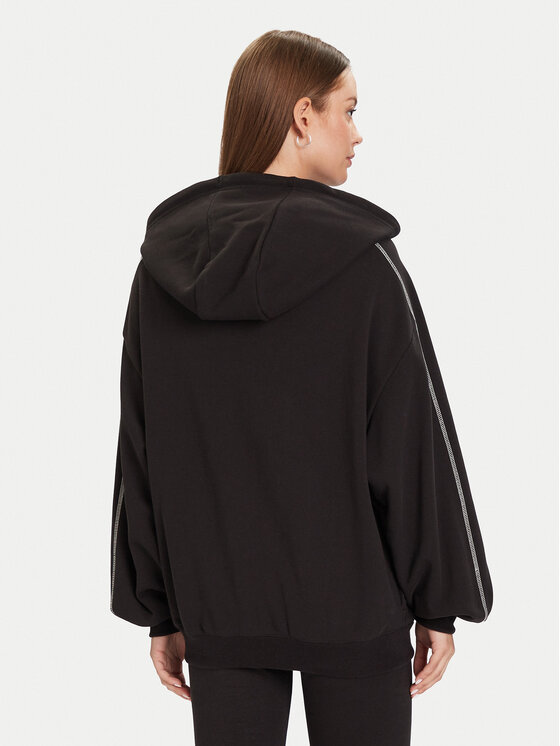 Puma Puma Суитшърт PUMA X ROSÉ T7 633801 01 Черен Oversize