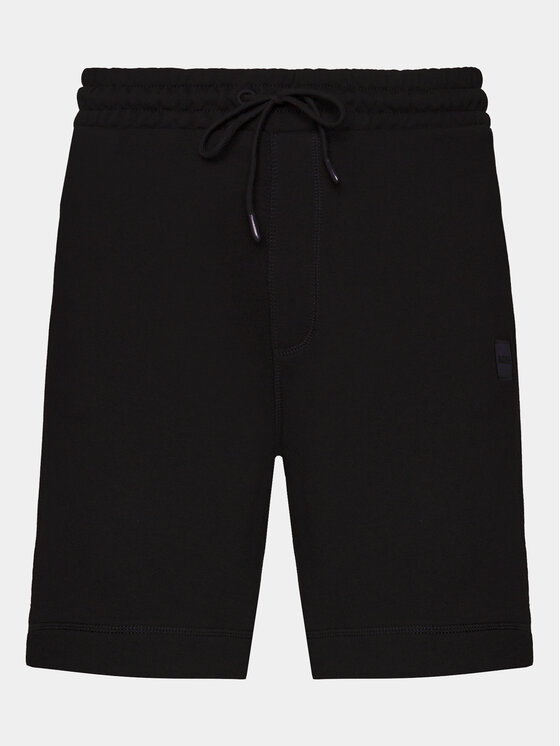 BOSS Boss Sportiniai šortai Sewalk 50511726 Juoda Regular Fit