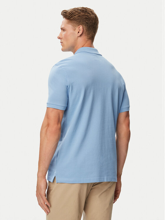 Beverly Hills Polo Club Beverly Hills Polo Club Tricou polo P-SS26M-P450124 Albastru deschis Regular Fit