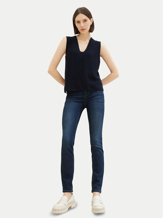 Tom Tailor Tom Tailor Traperice Alexa 1008122 Tamnoplava Skinny Fit