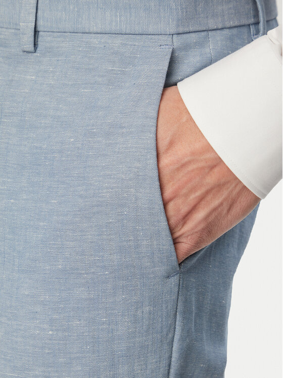 HUGO HUGO Uzvalks Arti/Hesten242V1X 50559671 Gaiši zila Extra Slim Fit