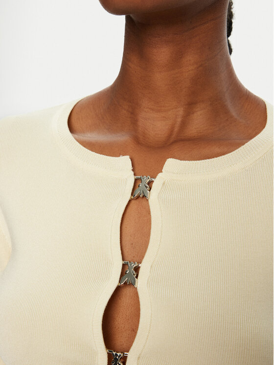 Patrizia Pepe Patrizia Pepe Cardigan 8K0281/K236-W385 Beige Regular Fit
