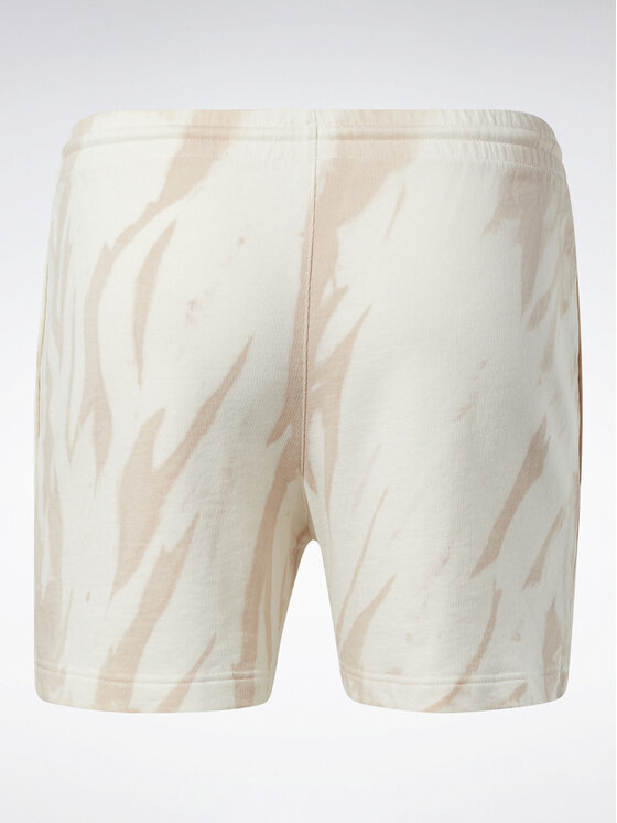 Reebok Reebok Спортни шорти Classics Block Party Shorts HT8180 Бял