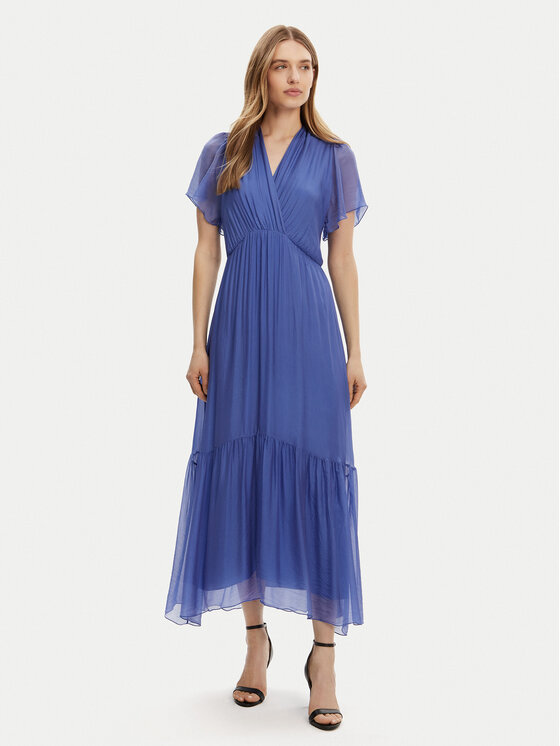 Haveone Vestito estivo AFF-N006 Blu Loose Fit, taglia : M