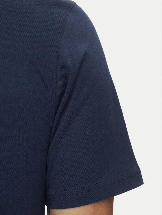 adidas adidas Tričko Trefoil Essentials JC9989 Tmavomodrá Regular Fit