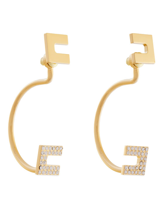 Elisabetta Franchi Orecchini OR-56M-52E2-V190 Oro, taglia : 00