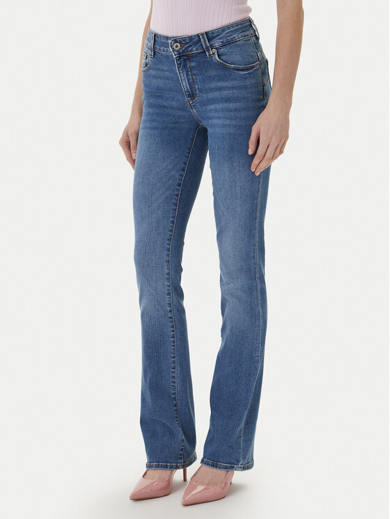 Fracomina Blugi FP26SV8020D46002 Albastru Bootcut Fit