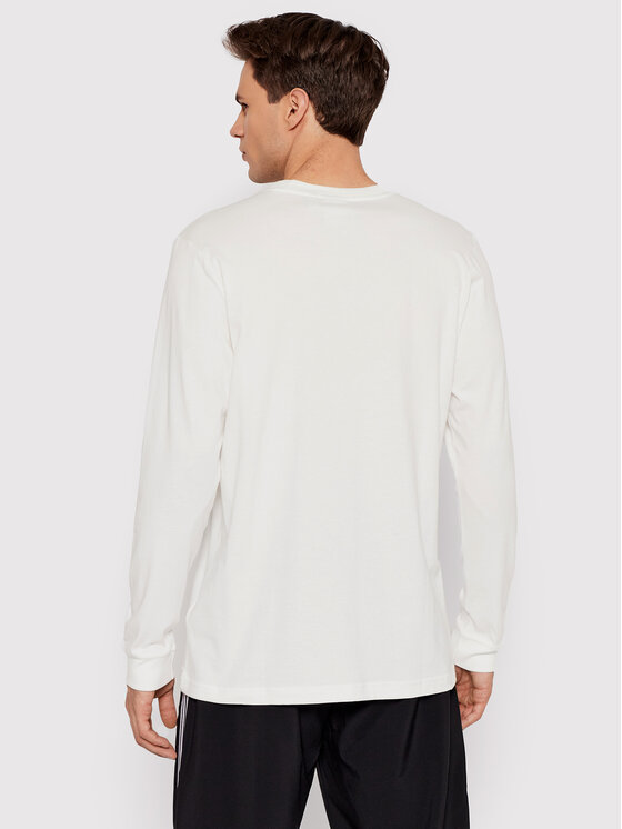 adidas adidas Longsleeve Stoked Alien HC7142 Biały Regular Fit