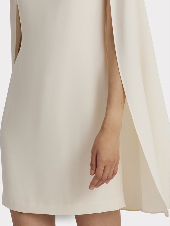 LAUREN RALPH LAUREN Lauren Ralph Lauren Sukienka koktajlowa 253855210006 Écru Relaxed Fit