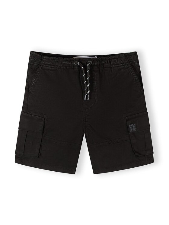 minoti minoti Szorty 29SHORT264 Czarny Regular Fit