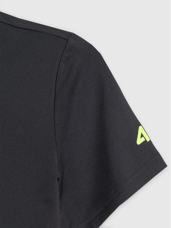 4F 4F T-Shirt 4FJWSS26TFTSM1966-20 Czarny Active Fit