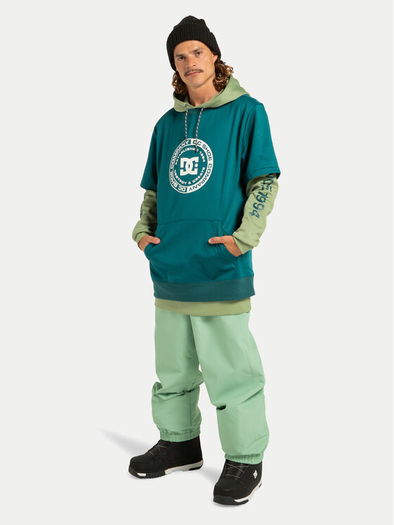 DC Shoes DC Shoes Felpa Dryden ADYFT03440 Verde Regular Fit