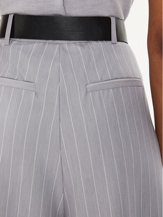 Imperial Imperial Hlače iz tkanine P3U0HBS Siva Relaxed Fit