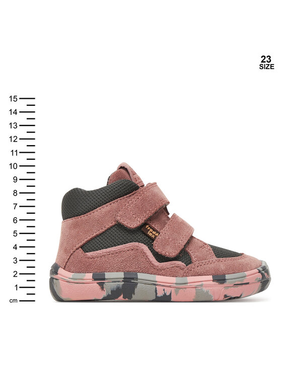 Froddo Froddo Šnurovacia obuv Barefoot Te Fun Autumn G3110262-4 M Ružová