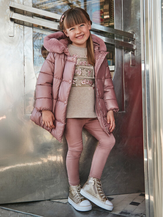 Mayoral Completo maglietta e leggings 4709 Marrone Regular Fit, taglia : 5Y