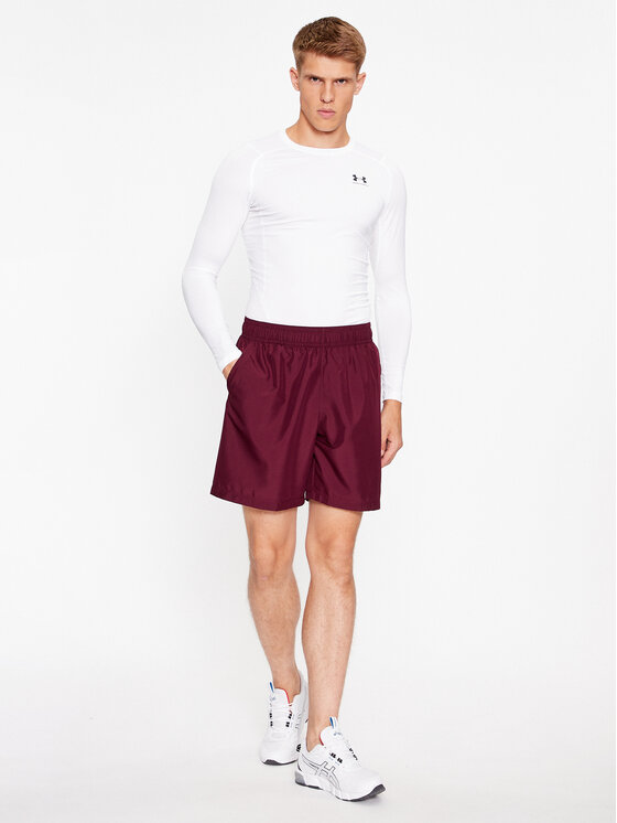 Under Armour Under Armour Szorty sportowe Ua Woven Graphic Shorts 1370388 Bordowy Loose Fit