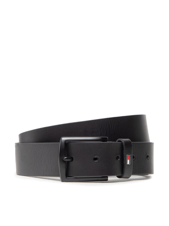 Tommy Hilfiger Curea pentru Bărbați Denton Matte 3.5 AM0AM08362 Negru
