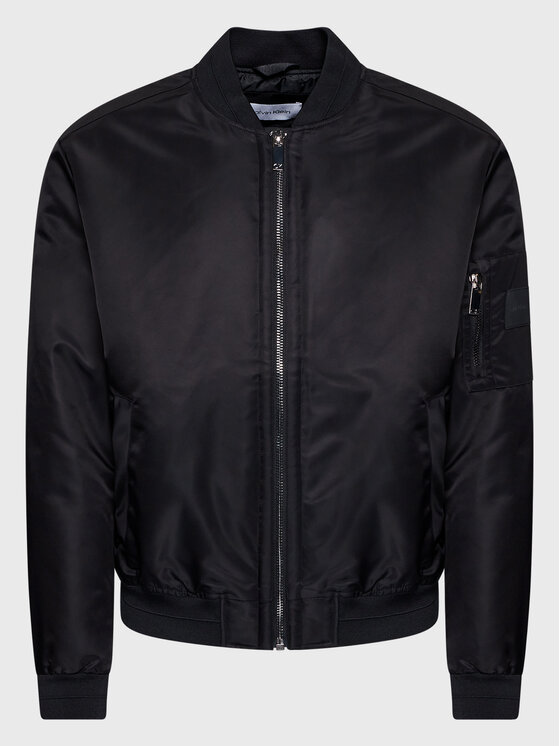 Calvin Klein Calvin Klein Яке бомбър Hero K10K109907 Черен Relaxed Fit