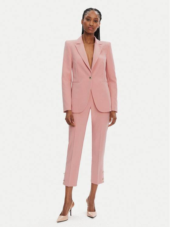 Rinascimento Rinascimento Stoffhose CFC0122858003 Rosa Regular Fit