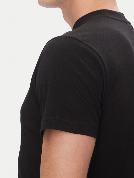 KARL LAGERFELD KARL LAGERFELD T-shirt A2M17074 Crna Regular Fit