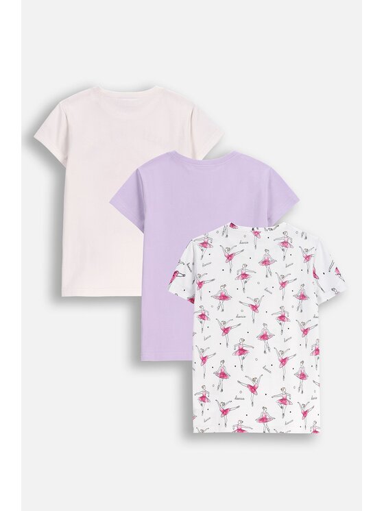 Coccodrillo Coccodrillo T-Shirt ZC5145501XXG-022 Kolorowy Regular Fit