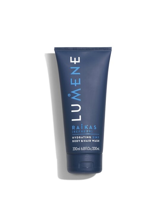 Żel pod prysznic Lumene, Men Raikas Hydrating 2in1 Body & Hair Wash nawilżający żel do mycia ciała i włosów 2w1 200ml