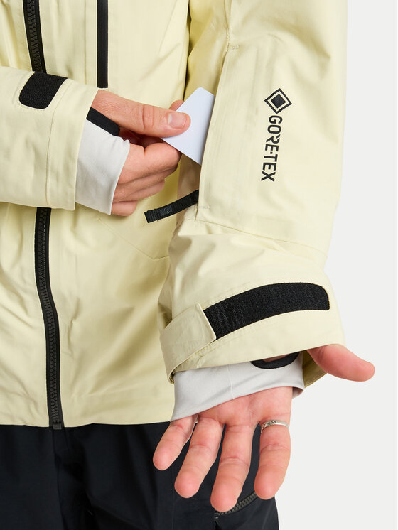 Quiksilver Quiksilver Snowboardová bunda Pro Path Stretch Goretex Jk EQYTJ03508 Žlutá Modern Fit