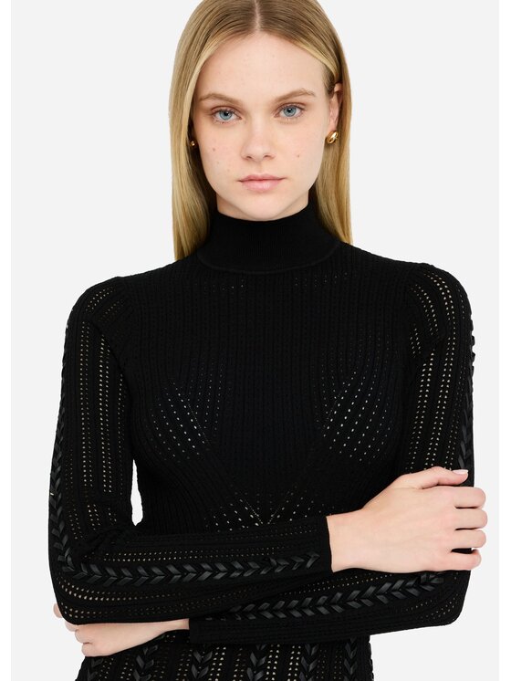 Liu Jo Liu Jo Abito da sera CF5083MS46M22222 Nero Slim Fit