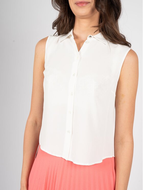 Patrizia Pepe Patrizia Pepe Koszula 8C0624/A8I1 Biały Regular Fit