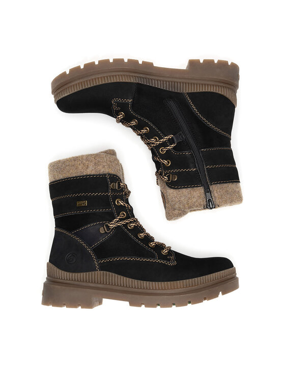Remonte Remonte Stiefeletten D0C77-02 Schwarz
