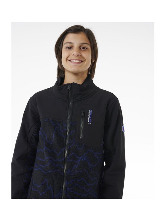 Rip Curl Rip Curl Bluza Anti Series Search Zip  -Boy Czarny Standard Fit